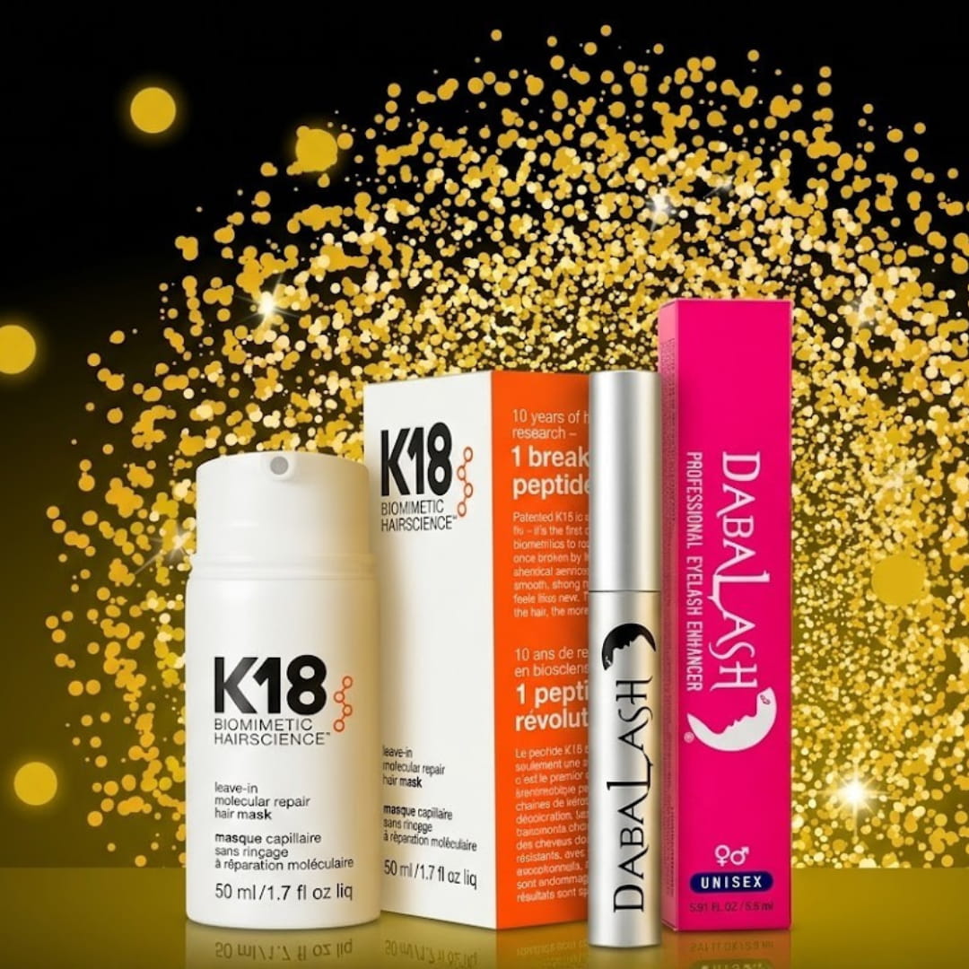 Inicio Dabalash y K18 productos premium para el cuidado de la mujer. Pestañas, Cejas y Cabello